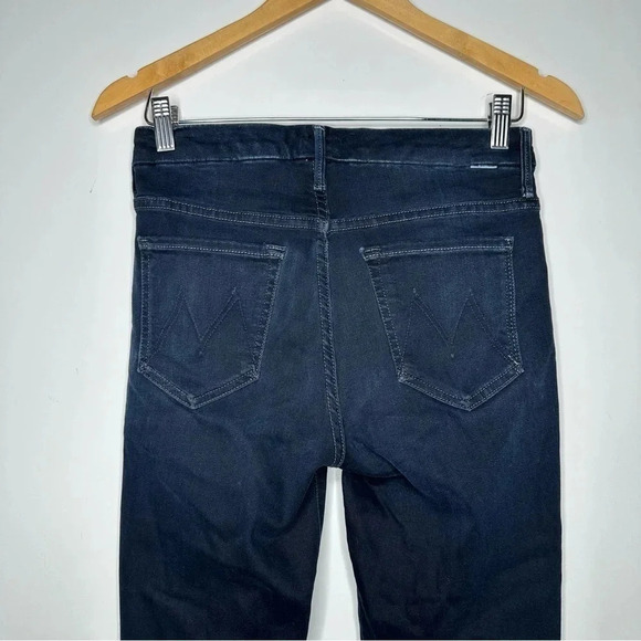 MOTHER The High Waisted Looker Ankle Fray Jeans in Last Call Size 27 - Picture 9 of 12